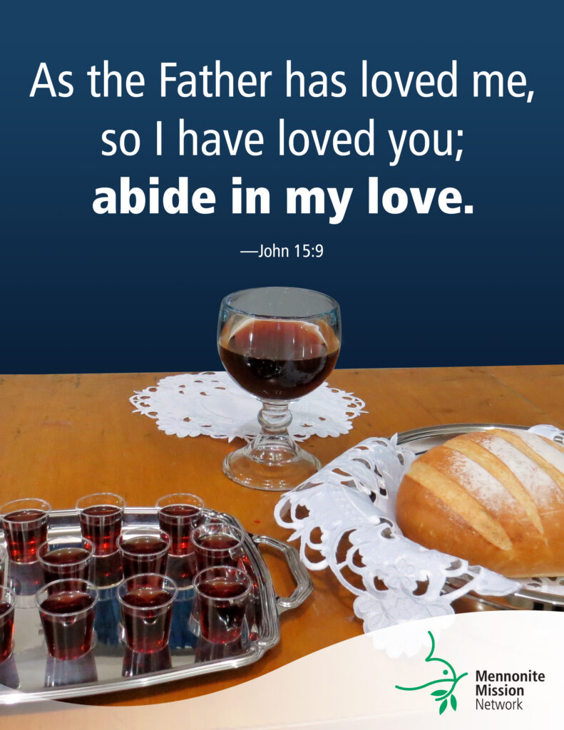 Abide in my love