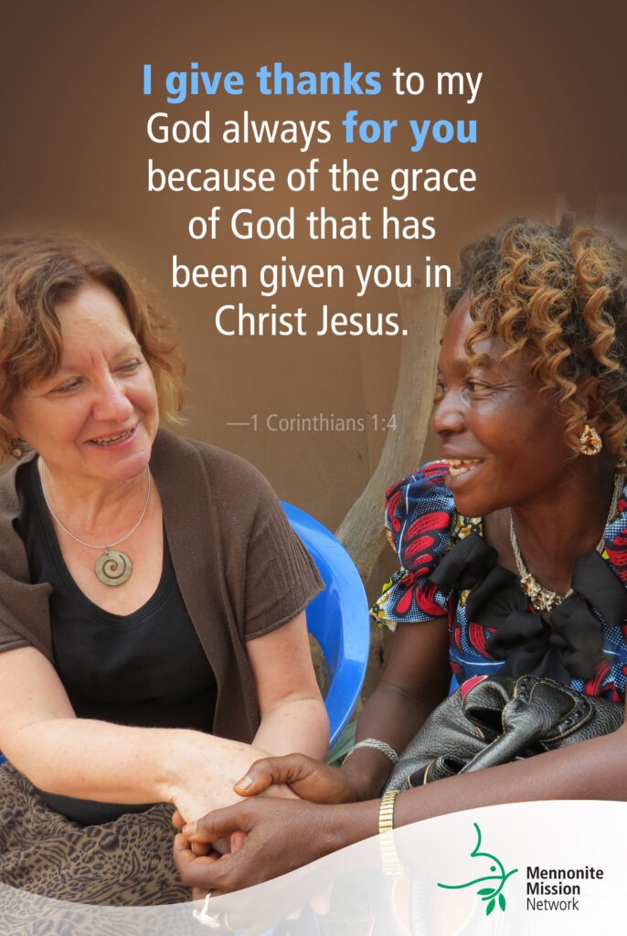 Give thanks to God