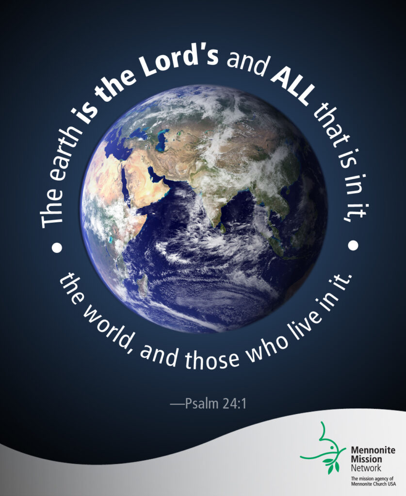 The earth is the Lord's