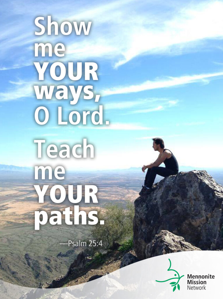 Show me your ways