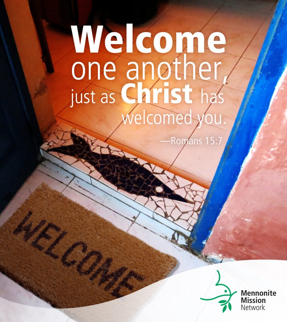 Welcome others