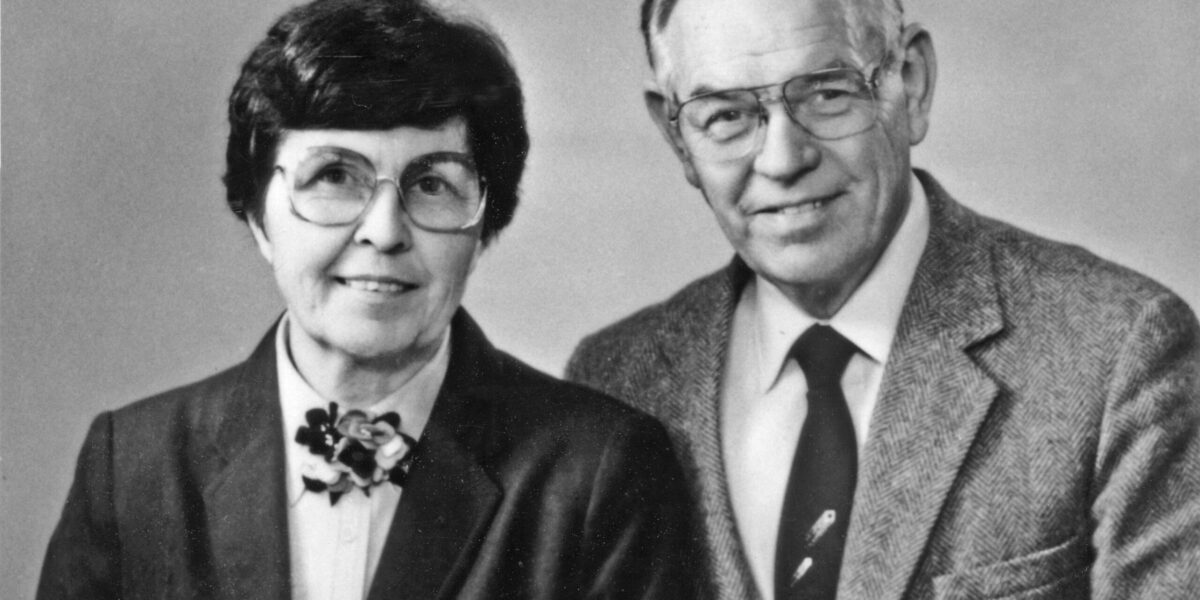 Lois and Peter Voran served with Mennonite Mission Network in Japan. Lois is remembered for her "earnest faith." Photo provided by the Mennonite Church USA Archives in Bethel