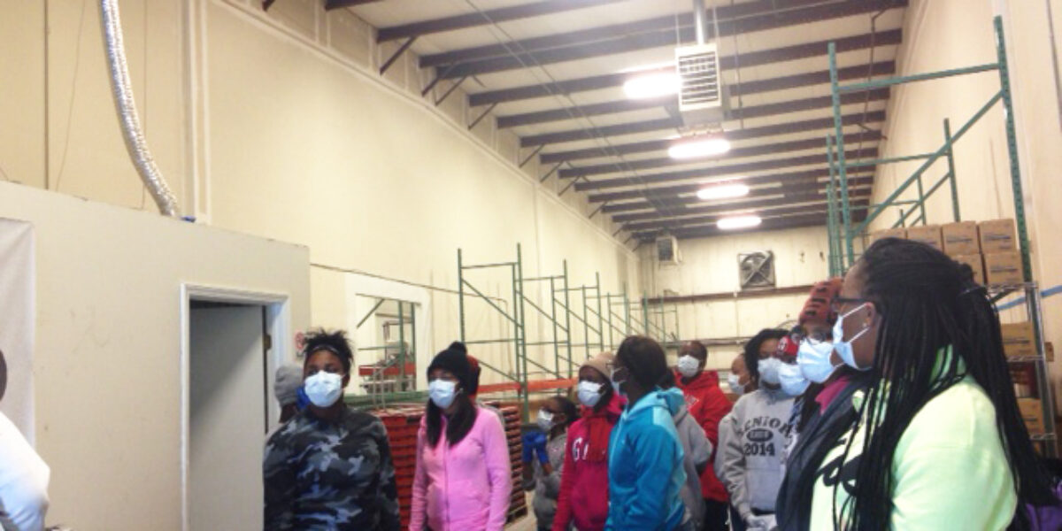 DOOR Discover participants from Turner Chapel visited Global Soap in Atlanta