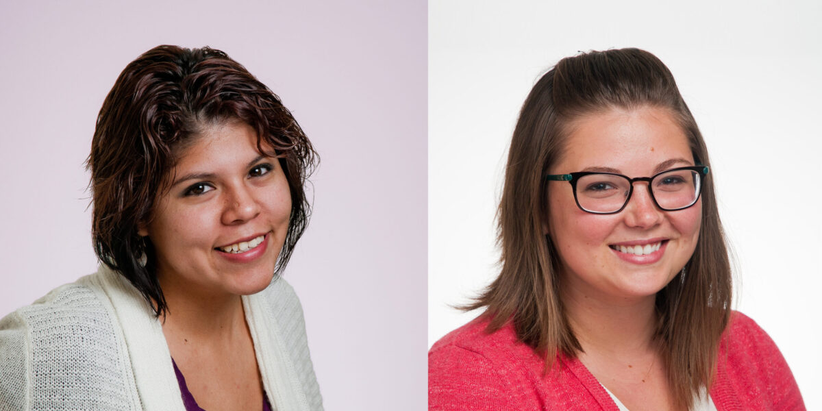 Gloria Guadarrama (left)