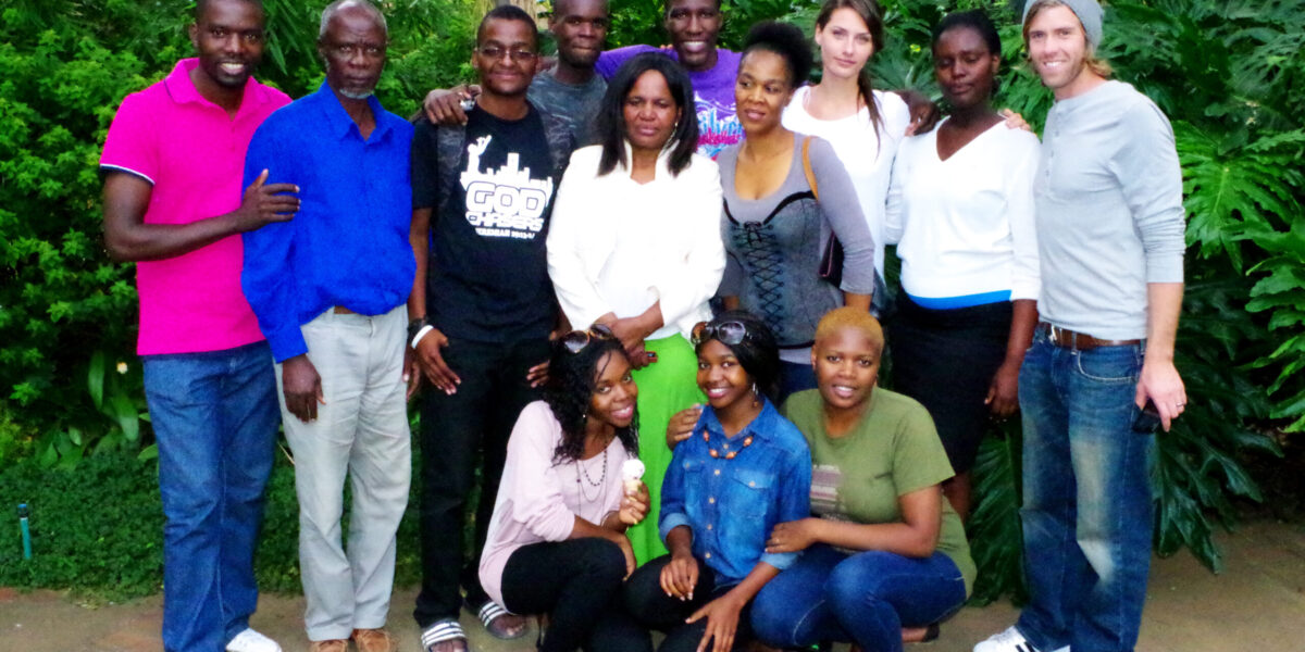 One of the prison ministry teams in Botswana. Photo provided. Download full resolution image.