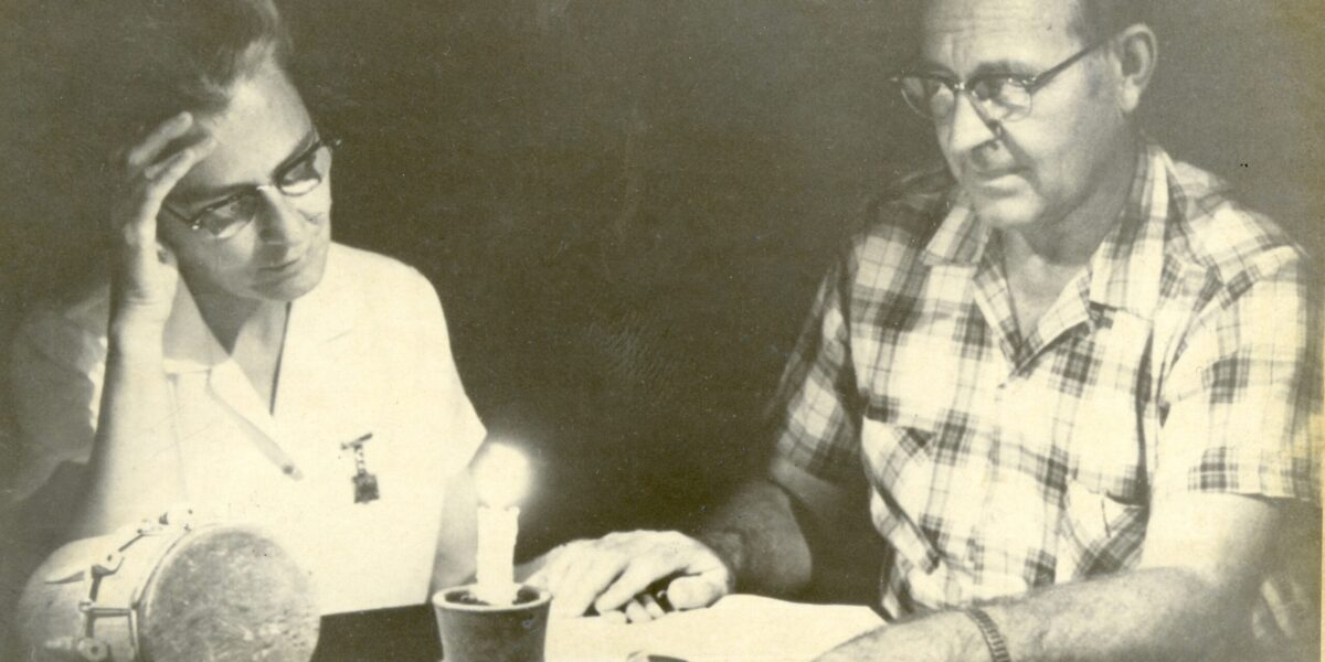 Irene and Ed Weaver.