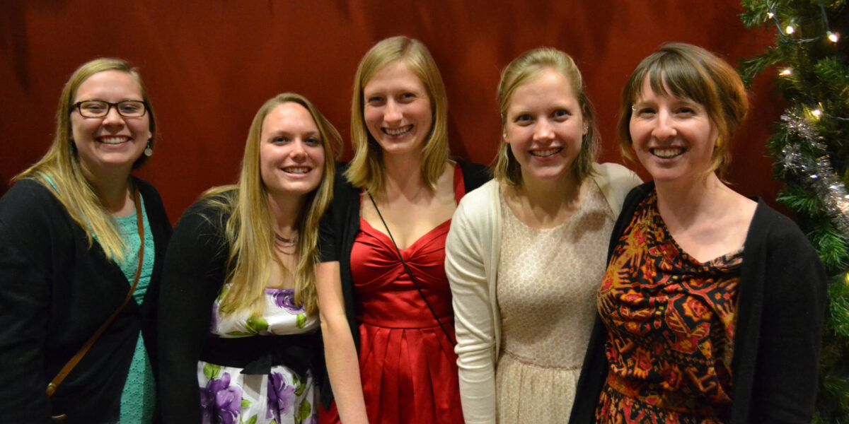 From left: Anna Woelk