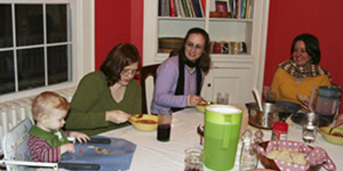 Harrisonburg resident Sarah Snider and Jennifer Weaver