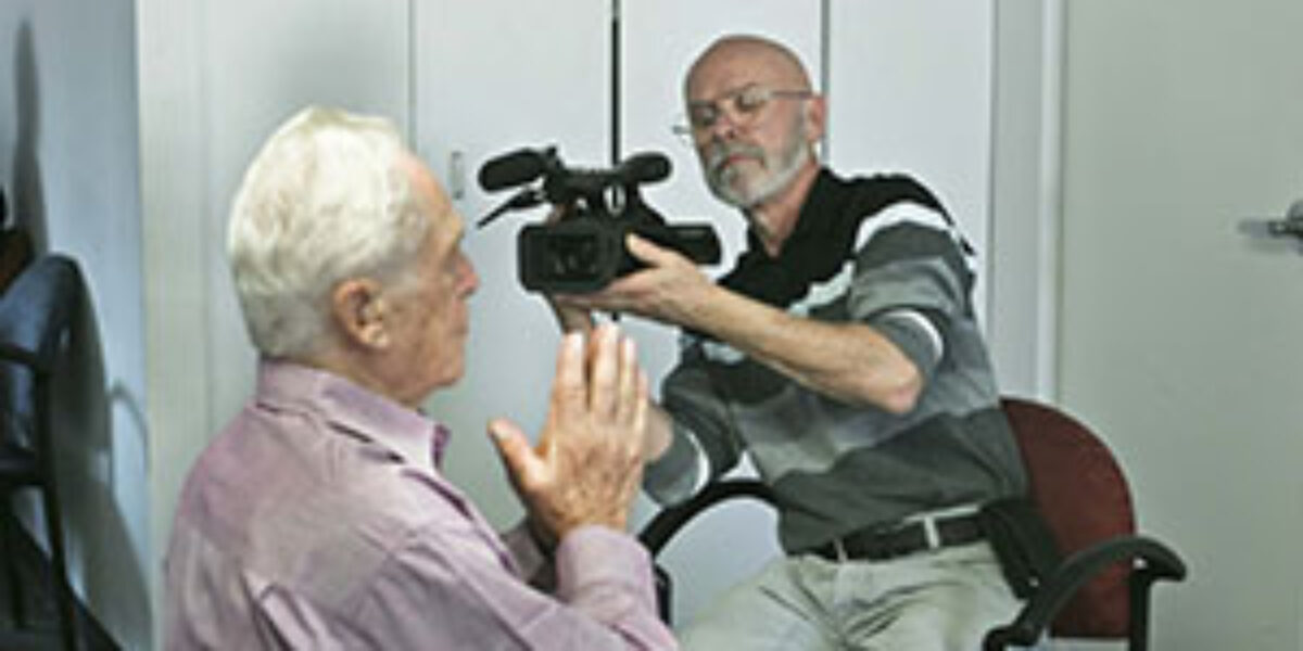 Jim Bowman films Harry Davis