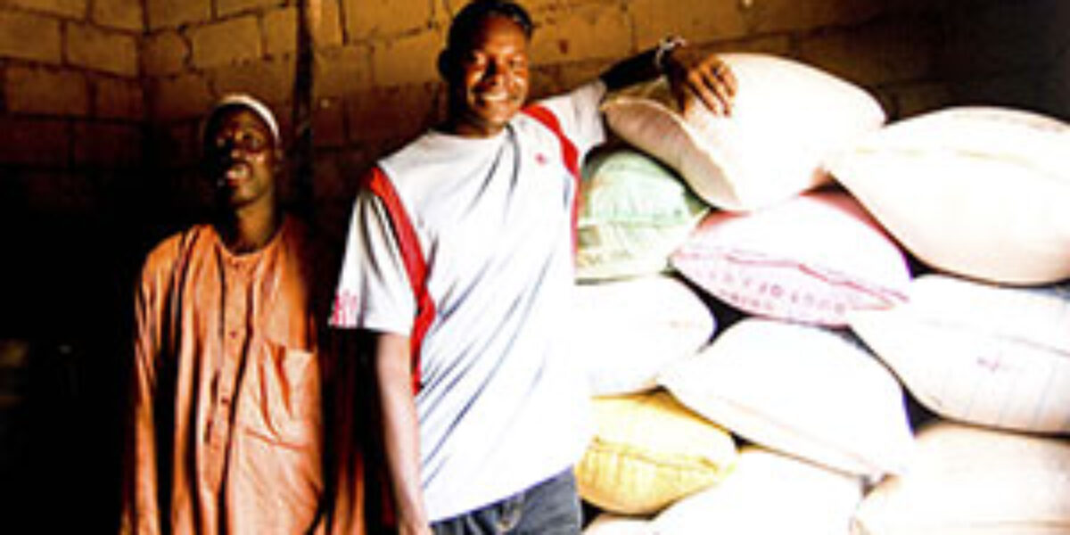 Sharing seed peanuts after last year's poor harvest in northern Senegal incarnates the seeds of faith sown by the Friends of the