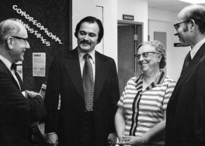 Nelson Kauffman, Lupe DeLeon, Mary Martin & Simon Gingerich 1977