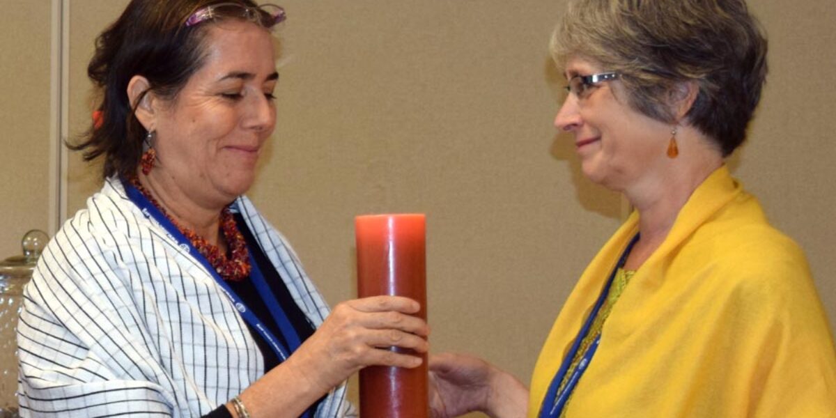 Passing a candle