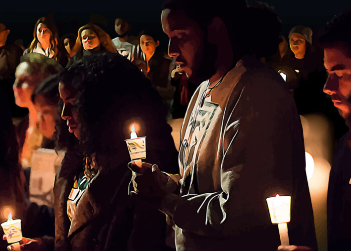 Candle-vigil