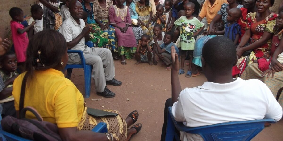 In Kele village near Tshikapa in Kasai Province