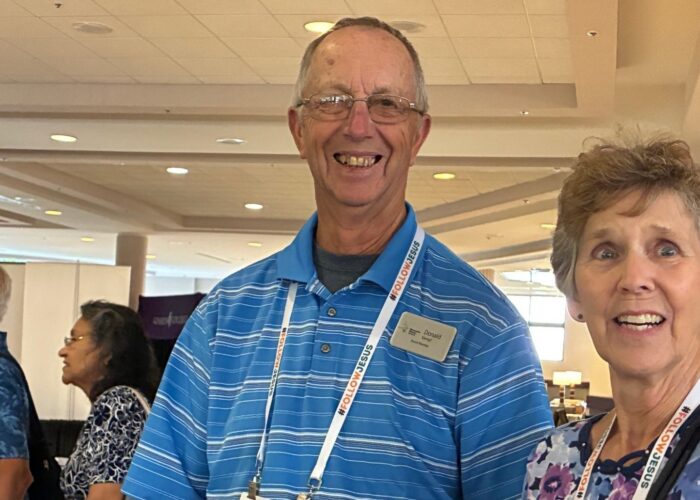 Donald and Shirley Kempf at Follow Jesus 25