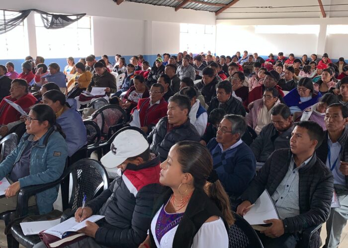 The workshop in Ambato