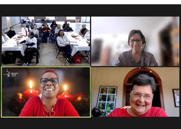 Top L to R: Gulf States Mennonite Women Annual Retreat attendees
