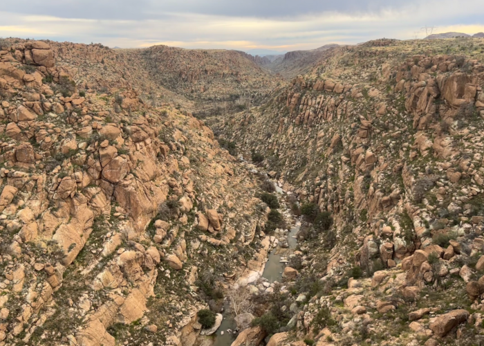 Ga’an Canyon in Oak Flat.