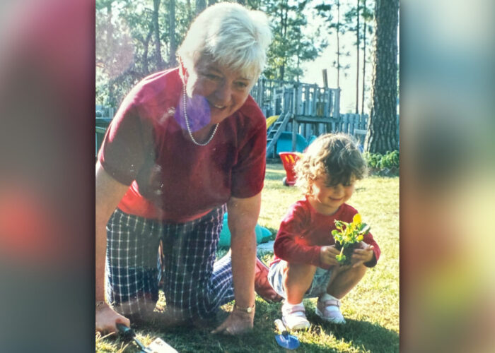 Emily Keefer and her grandmother, Esther. Photo provided.