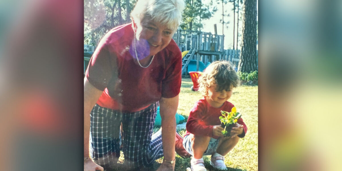 Emily Keefer and her grandmother, Esther. Photo provided.