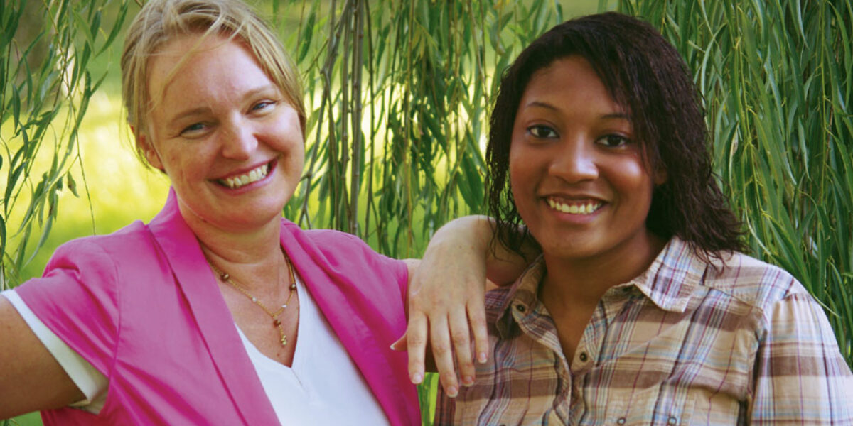 Jerilyn Schrock and Liz Marin