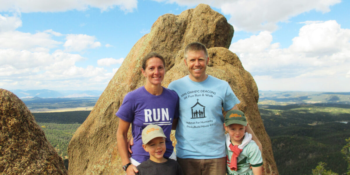 ​Kim and Sean McConaghay with their two boys