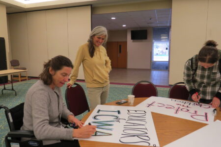 ​Jane Ross Richer helped to organize the Goshen