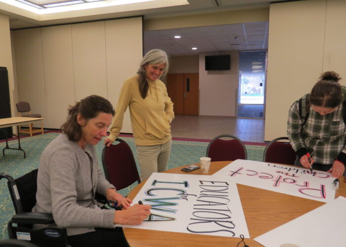 ​Jane Ross Richer helped to organize the Goshen