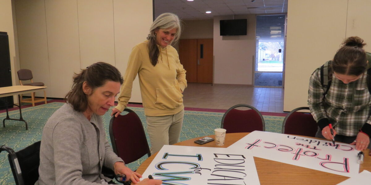 ​Jane Ross Richer helped to organize the Goshen