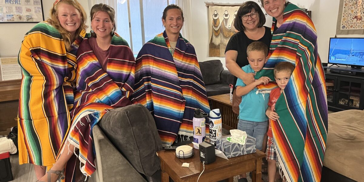 ​This was a picture taken at our support committee celebration. We provided the venue and MVS-themed Amazing Race and the support committee provided delicious food and wonderful conversation. Our challenges included: putting away food