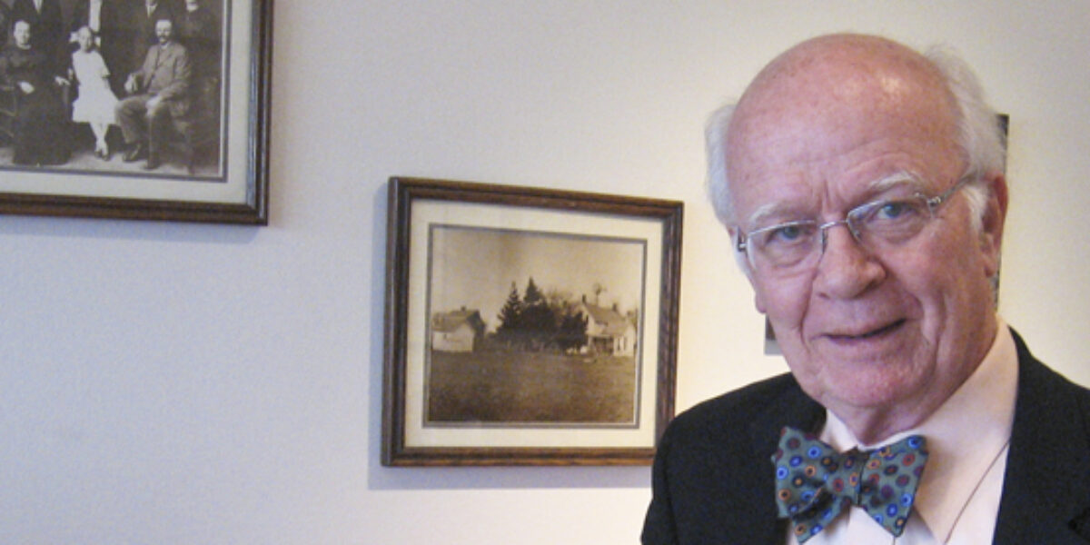 Martin Marty. (Photo by Melodie Davis.)Download high-resolution image.