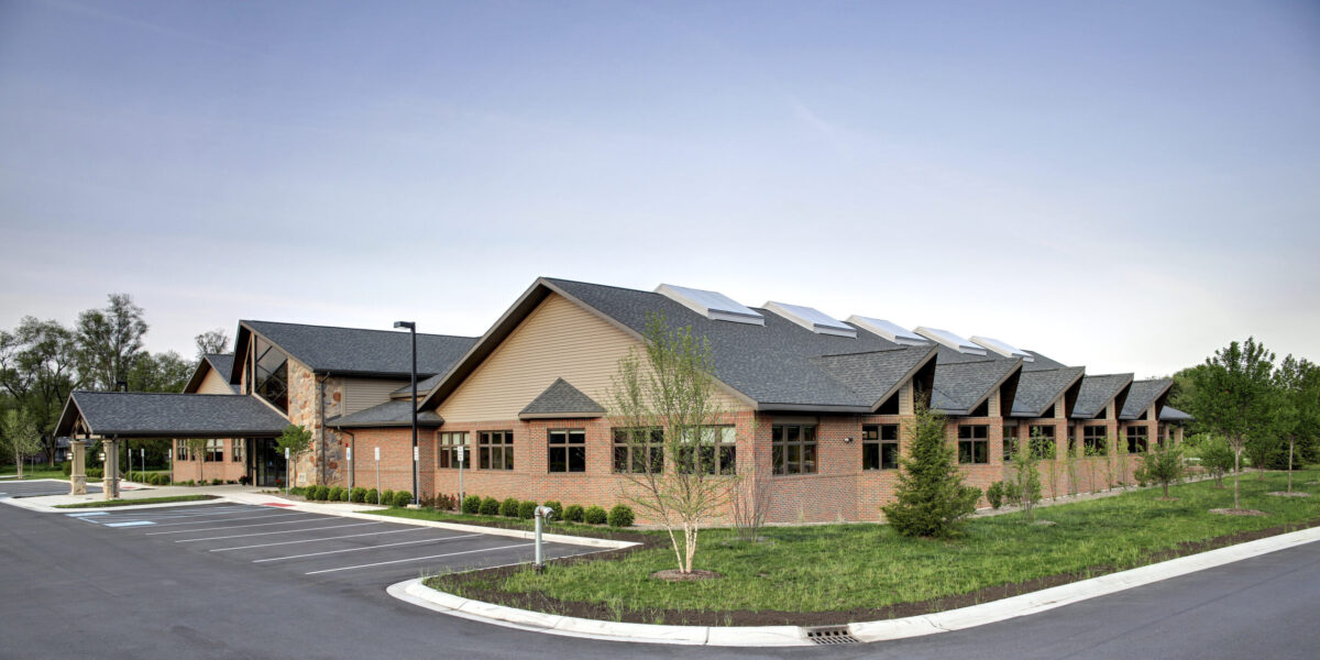 Here are Mennonite Mission Network's offices in Elkhart