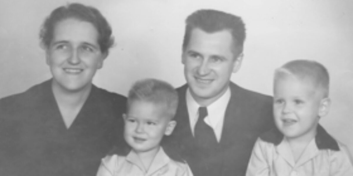 Nancy Conrad and her family