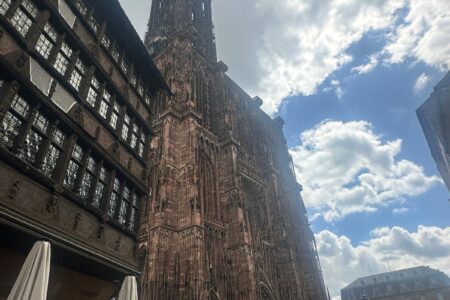 Cathédrale Notre Dame de Strasbourg in Strasbourg, France.