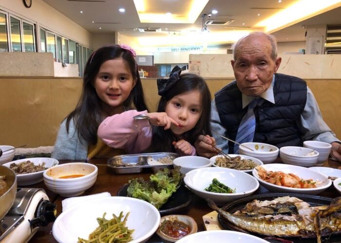 ​Two of Jae Young Lee and Karen Spicher's children