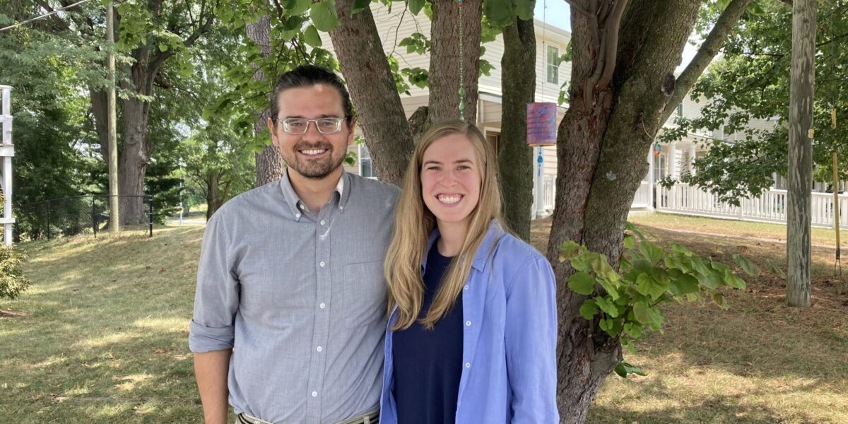 Caleb and Stephanie Schrock-Hurst