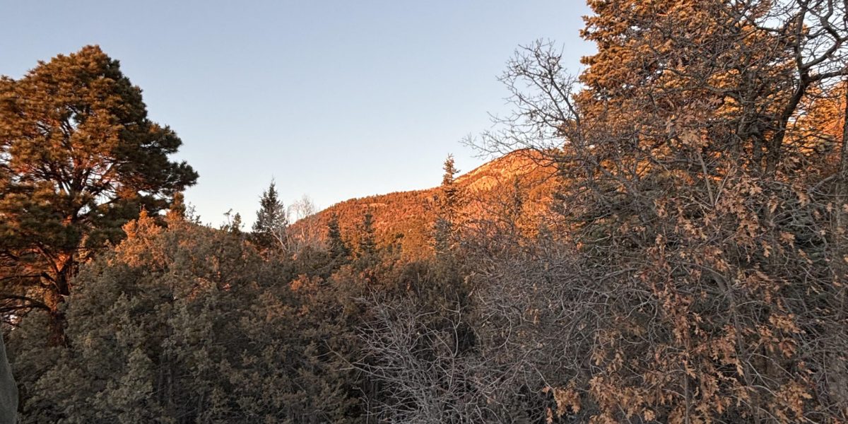In the concluding weeks of her MVS term, Emily Keefer took time to commit to memory the landscapes she'd lived in and around the past two years. Photo by Emily Keefer.