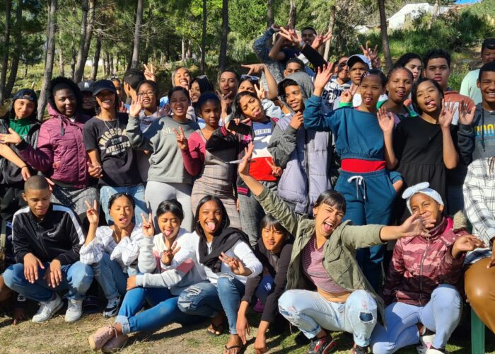 ​SADRA's four-day Peer Mediation and Conflict Resolution workshop trained 48 students at La Bri Olive Farm in Franschhoek